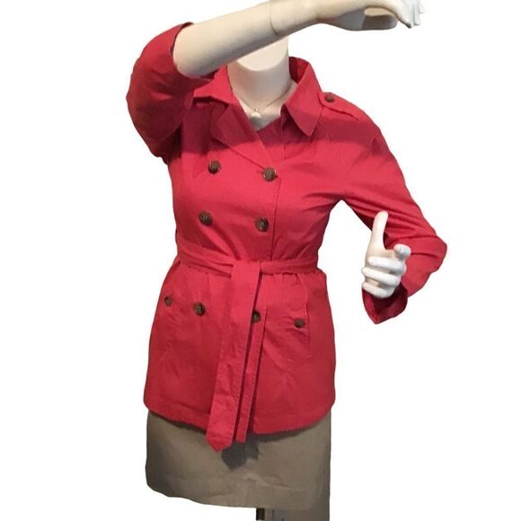 Burnt rose light trenchcoat   - Picture 1 of 4
